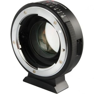빌트록스 렌즈 0.71x 스피드 부스터 마운트 어댑터 M4/3 m43 카메라에 대한 니콘 F마운트 Micro Four Thirds D 또는 G타입 수동 무한 초점(NFM43X)과