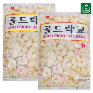 [31마켓] 이엔푸드 골드락교 (2S-1) 2.4kg, 2개