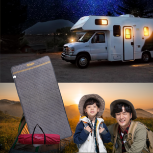 웰스파 캠핑 차박 카본 온열매트 겨울 캠핑용품 캠핑난방용품 싱글 12V, 기본구성(시거잭)