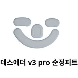 레이저 바이퍼 데스에더 V3 PRO 순정 피트 DeathAdder 마우스 스티커, 데스에더v3pro