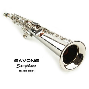 에본느(EAVONE) 소프라노 색소폰 니켈실버(Sopano Saxophone Nicke Silvel), 실버, 1개