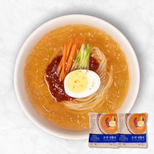 보영만두 시원한 냉쫄면 2인분 (중간맛), 1.01kg, 2개