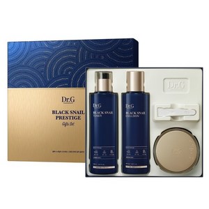 닥터지 블랙 스네일 프레스티지 스킨케어 토너 150ml + 에멀전 150ml + 크림 50ml 세트, 1세트