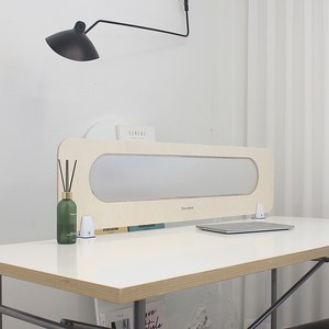 고야 크맘 자작나무 원목 낮은 책상 파티션 (1200) 학교 독서실 칸막이 공간분리 가림막, 스텐드받침대