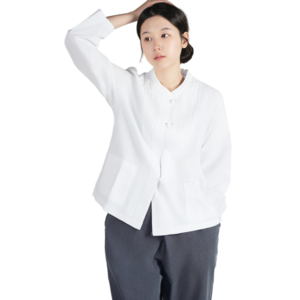[편한생활한복] 여자 개량한복 상의 봄 가을 생활한복