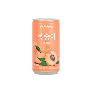 프레주 복숭아 스위트 175mlx30캔, 175ml, 30개