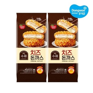 동원 [동원냉장냉동] 수제치즈돈까스 480g x2봉, 2개