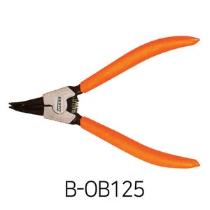 스냅링플라이어 곡형 B-OB125 (125mm 벌림 외경 사용범위 6~15Ø), 1개