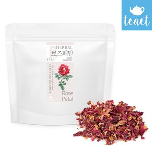 티잇 로즈페탈 잎차, 50g, 1개입, 1개