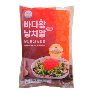 푸드라인_ 바다왕 날치알 레드, 2개, 500g