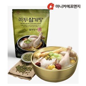 마니커-(냉장)녹두 삼계탕 900g, 4개