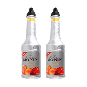 모닌 망고 퓨레 스무디 1000ml 2개세트, 1L, 2개