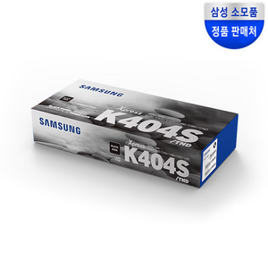 삼성전자 프린터 토너 CLT-K404S/TND, 블랙, 1개