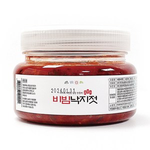 밥도둑 비빔낙지젓 낙지젓갈 400g, 1개