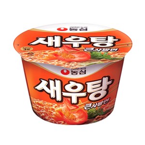 농심 새우탕 큰사발면 115g, 30개