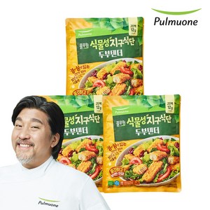 풀무원 식물성 지구식단 두부텐더 400gX3봉, 두부텐더 (400g)X3개, 3개, 400g