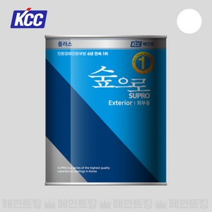 KCC페인트 숲으로 외부용 플러스 수성, 1개, 3.78L