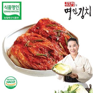 [유정임] 명인김치 배추김치, 1개, 10kg