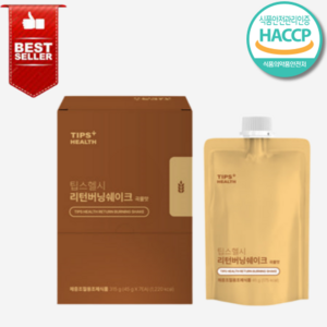 [단백질+다이어트] 리턴버닝쉐이크 곡물맛, 1박스, 45g