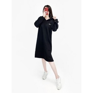 나이 무릎길이 기모 원피스 AM