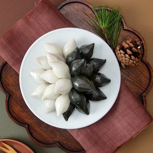 기타 [화과방] 우리쌀로 만든 송편세트 1kg(500gx2팩)/백송편+쑥송편 / 명절준비 간편식 설날