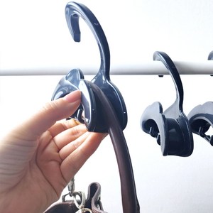 앤드솜 3세대 옷걸이형 핸드백 가방정리 다용도 걸이 행거, 4개, 화이트