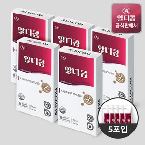 알디콤 숙취해소제, 75g, 5개