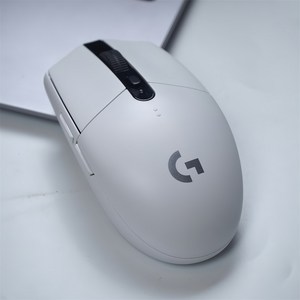 로지텍 무선마우스, White, G304