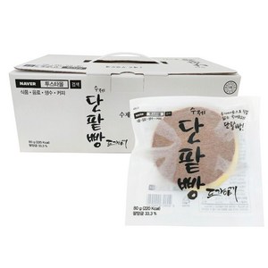 수제 단팥빵 도라야끼, 80g, 10개