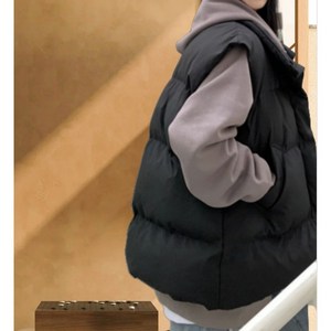 띠에르 J 데일리 오버 베이직 패딩조끼