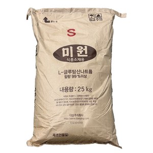 대상 미원 에스 조미료, 25kg, 1개