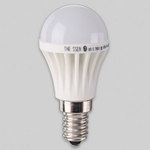 동성 LED 미니 크립톤 3W E17 전구색, 1개