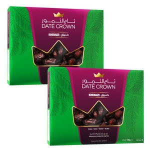 DATECROWN KHENAIZI 대추야자 데이트크라운 케네지 1KG UAE, 2개