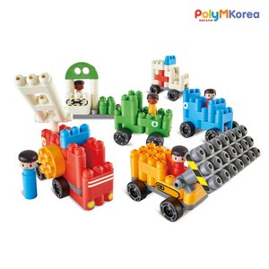 폴리엠 자동차 5종 City Vehicles 760024, 1개