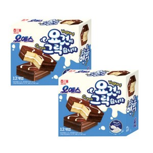 해태제과 오예스 요것이 그릭습니다 과자케이크, 360g, 2개