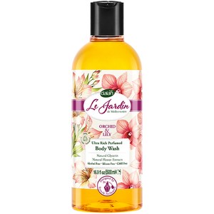 [달란] 르 쟈르뎅 바디 워시 오키드&릴리 난꽃과 백합꽃향 바디클렌져, 500ml, 1개