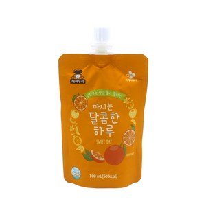 CJ 이츠웰 아이누리 마시는 달콤한하루 감귤 유기오렌지 100ml 40개