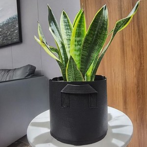 소형 부직포 화분(블랙)