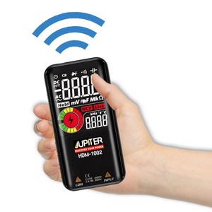 주피터 디지털 검전기 오토 테스터기 미터 전기 비접촉 테스트기 측정기 HDM1002, 1개
