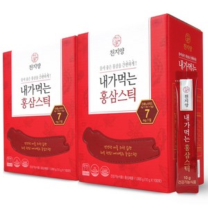 천지양 내가먹는 홍삼스틱, 1kg, 2박스