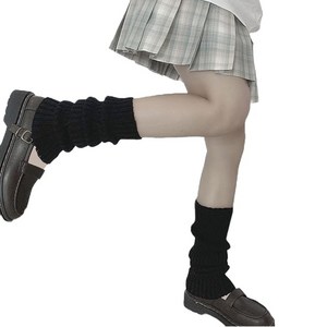 몬스터 숏 레그워머 2p, 블랙