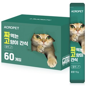 아크로펫 짜먹는 고양이 간식, 1개, 900g, 참치