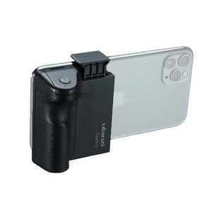 울란지 CAP GRIP 스마트폰 카메라 그립 블투투스 셔터 촬영 가능, 화이트