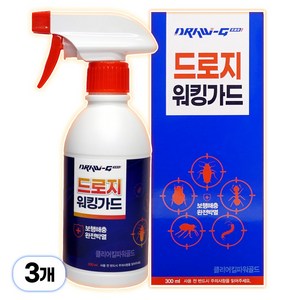 드로지 워킹가드 살충제, 300ml, 3개