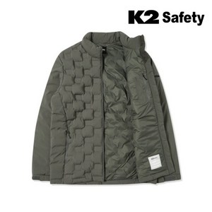 K2 슬림패딩자켓 21JK-F102 블랙 겨울 방한 경량 패딩점퍼 작업복 근무복 워크웨어