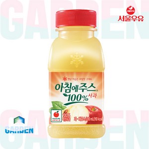 서울우유 아침에주스 사과 210ml, 15개