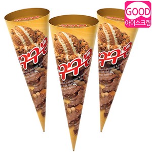 롯데푸드 구구콘 오리지널 아이스크림, 160ml, 24개