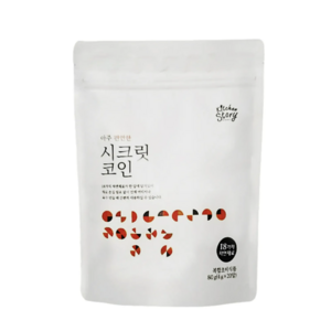 시크릿코인 편안한 맛 코인 육수, 80g, 9개