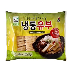 대림 냉동유부 500g, 1개