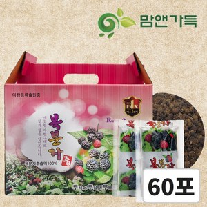 건조된 복분자 진액 100ml 60포 (맘앤가득) 복분자즙 가족건강즙, 1개, 6L